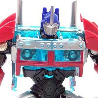 Transformers News: First In Hand Images of Transformers Prime Cyberverse Optimus Prime