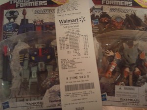 Transformers News: Transformers Generations Rattrap And Tankor Sighted at US Retail