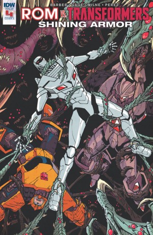 Transformers News: iTunes Preview for IDW Rom Vs. Transformers: Shining Armor #4