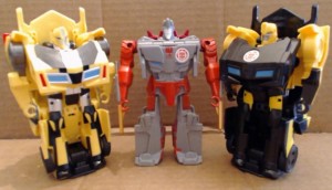 Transformers News: Video Review - Transformers Adventure / Robots in Disguise Bumblebee, Ninja Sideswipe