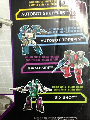 Transformers News: Transformers Titans Return Topspin Revealed
