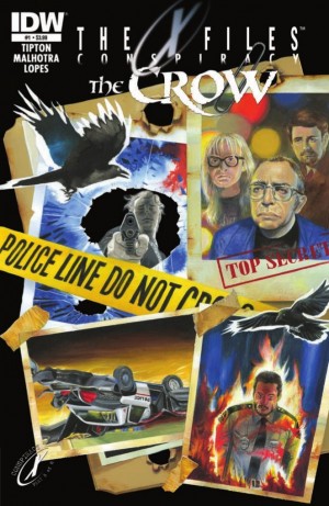 Transformers News: IDW The X-Files: Conspiracy - The Crow Preview