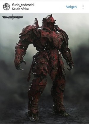 Transformers News: Red Knight Concept Art from Transformers: The Last Knight