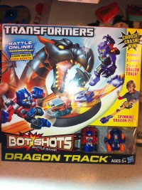 Transformers News: Transformers Bot Shots Dragon Track Set Sighted at Retail