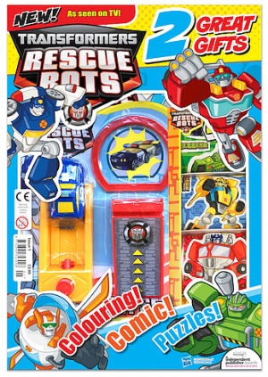 Transformers News: New Transformers: Rescue Bots Magazine Launching in UK