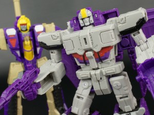 Transformers News: New Galleries: Titans Return Voyager Astrotrain with Darkmoon
