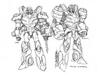 Transformers News: Transformers: MTMTE Concept Art from Alex Milne