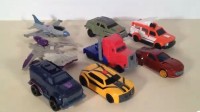 Transformers News: Transformers Prime McDonald's Happy Meal Toys Video Reviewed