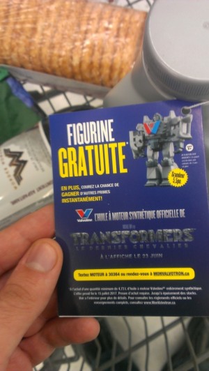 Transformers News: Transformers: The Last Knight Valvotron Figure Promotion Available to Canadians in English and French