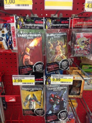 Transformers News: Micro Comic Fun Packs from IDW Publishing re-Sighted at Target Stores