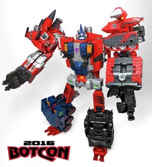 Transformers News: Video Review Botcon 2016 Tripredacus Council Figures