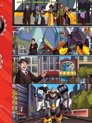 Transformers News: iTunes Previews Transformers: Robots in Disguise Animated #2