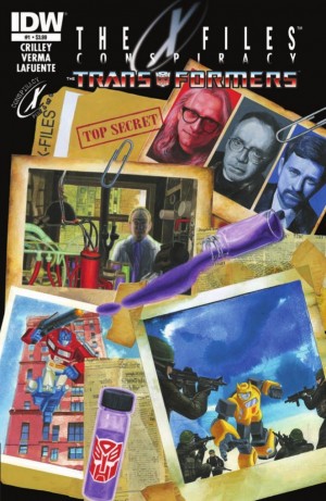 Transformers News: IDW The X-Files: Conspiracy - The Transformers