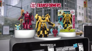 Transformers News: German TV Spot - Transformers: Robots in Disguise Power Heroes Bumblebee and Sideswipe