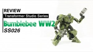 Transformers News: Video Review of Transformers Studio Series #26 WW2 Bumblebee