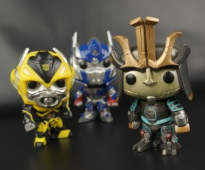 Transformers News: New Galleries: Funko Pop! Age of Extinction Optimus Prime, Bumblebee and Drift