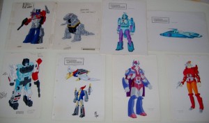 Transformers News: Transformers 1980's Sunbow Model Cels up for Auction on Ebay