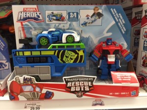 Transformers News: Transformers: Rescue Bots Rescue Racers and Racing Trailer Sighted at US Retail