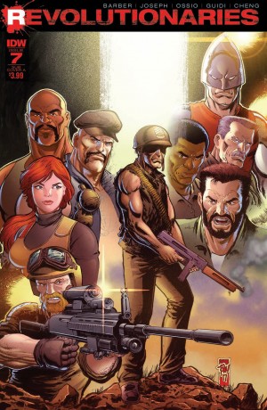 Transformers News: IDW Hasbro Universe - Revolutionaries #7 Five Page Preview