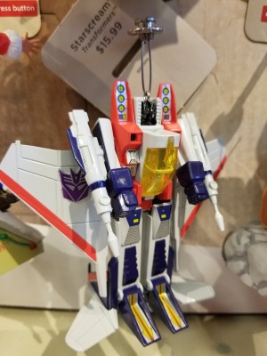 Transformers News: In Hand Images of Transformers Hallmark Generation One Starscream Ornament, New Optimus Prime Stocking Ornament Found