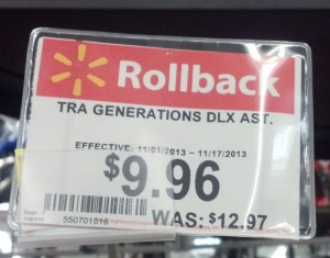 Transformers News: Transformers Deluxe Rollback at Wal-Mart
