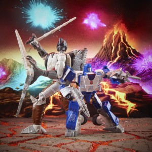 Transformers News: War for Cybertron: Kingdom Amazon Exclusive Maximal Grimlock and Mirage Revealed and Up for Preorder