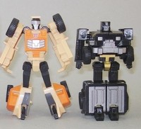 Transformers News: Toy Images of HFTD Tracker Hound & Sandstorm