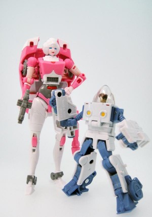 Transformers News: In-Hand Images - Takara Tomy Transformers Legends Chromia and Arcee