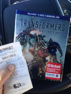 Transformers News: Transformers Age of Extinction Blu-Ray spotted at Target