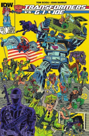 Transformers News: IDW Transformers vs G.I. Joe #1 Preview
