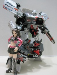 Transformers News: In-Hand Images: Takara Tomy Super GT-03 GT-R Megatron