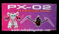 Transformers News: In-Package Images of PerfectEffect Ninja and Kingbat - Reflector In the Making!