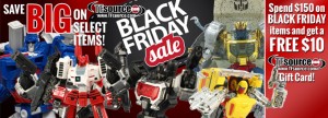 Transformers News: TFsource Black Friday Sale! MP-08X, KFC, Xtransbots, and More!