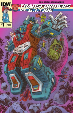Transformers News: Transformers vs G.I. Joe issue 7 full preview