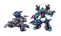 Transformers News: New Images: Transformers Prime Beast Hunters Voyager Sharkticon Megatron and New Cyberverse Commander Optimus Prime Redeco