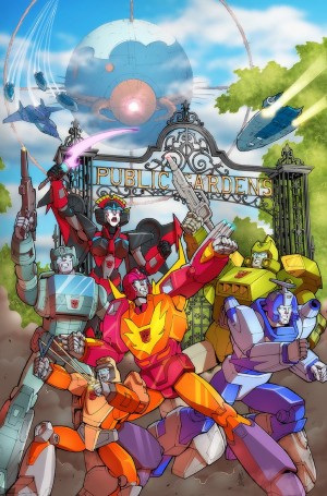 Transformers News: Exclusive Giant Robots Comics (Halifax) Variant Cover - Casey Coller, JP Bove