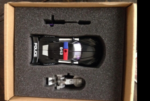 Transformers News: TFSS 2.0 Barricade with Frenzy is Shipping