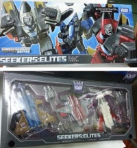 Transformers News: In-Hand Image: Takara Tomy Transformers United Seekers: Elites Box Set