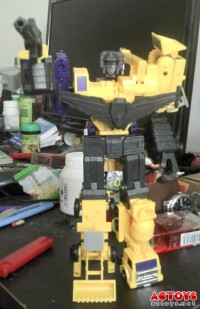 Transformers News: New Prototype Images of Junkion Blacksmith's JB-07 Devastator Upgrade Kit