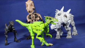 Transformers News: New Video Review of Transformers Kingdom Core Class Dracodon