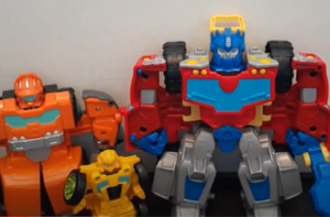 Transformers News: Video Review for 2021 Tow Truck Optimus Prime from Transformers Rescue Bots Academy
