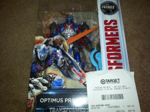 Transformers News: Transformers: The Last Knight Voyager Optimus Prime and Grimlock Spotted at Target in US