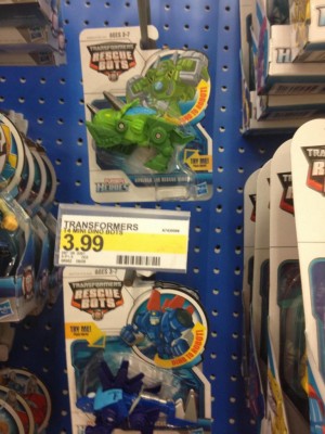 Transformers News: Transformers: Rescue Bots Minibots Boulder and Chase Sighted at US Retail
