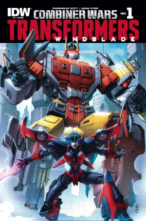 Transformers News: Sneak Peek - IDW Transformers: Combiner Wars Windblade #1 iTunes Preview
