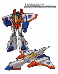 Transformers News: Transformers: Robots in Disguise Starscream Concept Art