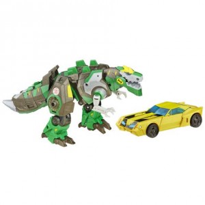 Transformers News: New Photos of Transformers Platinum RID Grimlock and Bumblebee who are now Available at Walmart.ca