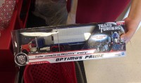 Transformers News: Transformers Movie Trilogy Series Optimus Prime with Trailer Sighted at Retail