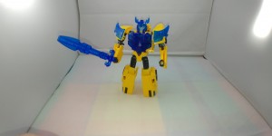 Transformers News: Video Review for Transformers Cyberverse Battle Call Trooper Bumblebee