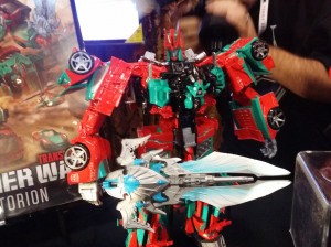 Transformers News: SDCC 2015 - Fan Built Combiner Victorion on Display
