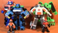 Transformers News: Transformers: Rescue Bots Medix the Doc Bot and Hoist the Tow Bot Review